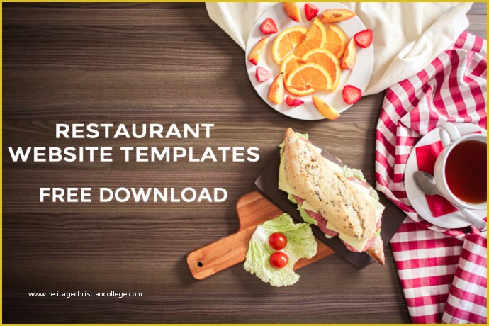 Catering Website Templates Free Of 30 Responsive HTML5 Bootstrap Based Free Restaurant