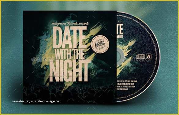 Cd Cover Template Photoshop Free Download Of Cd Cover Template 51 Free Psd Eps Word format