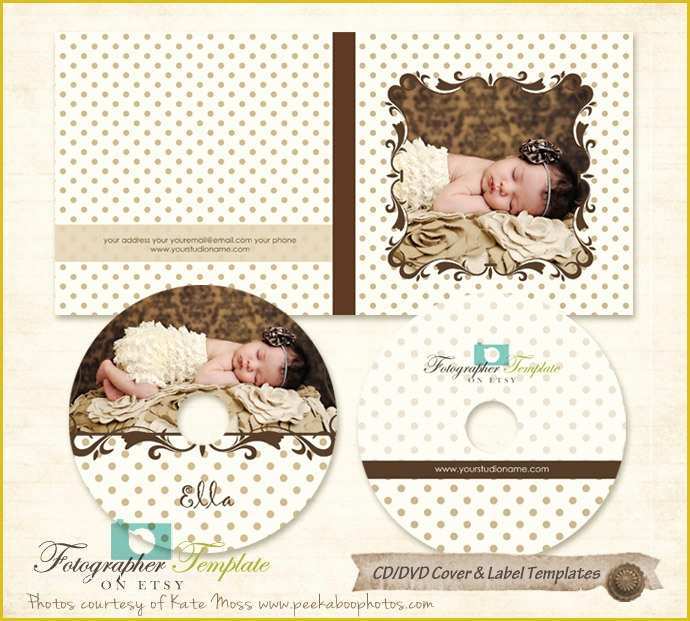 Cd Cover Template Photoshop Free Download Of Cd Dvd Label and Cover Templates Photoshop Template for