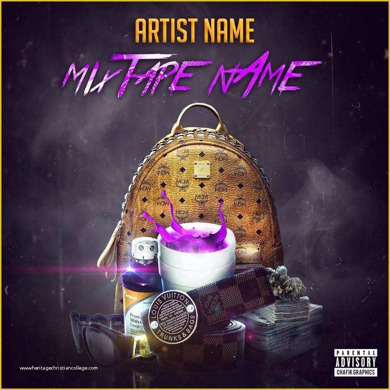 Cd Cover Template Photoshop Free Download Of Free Mixtape Covers