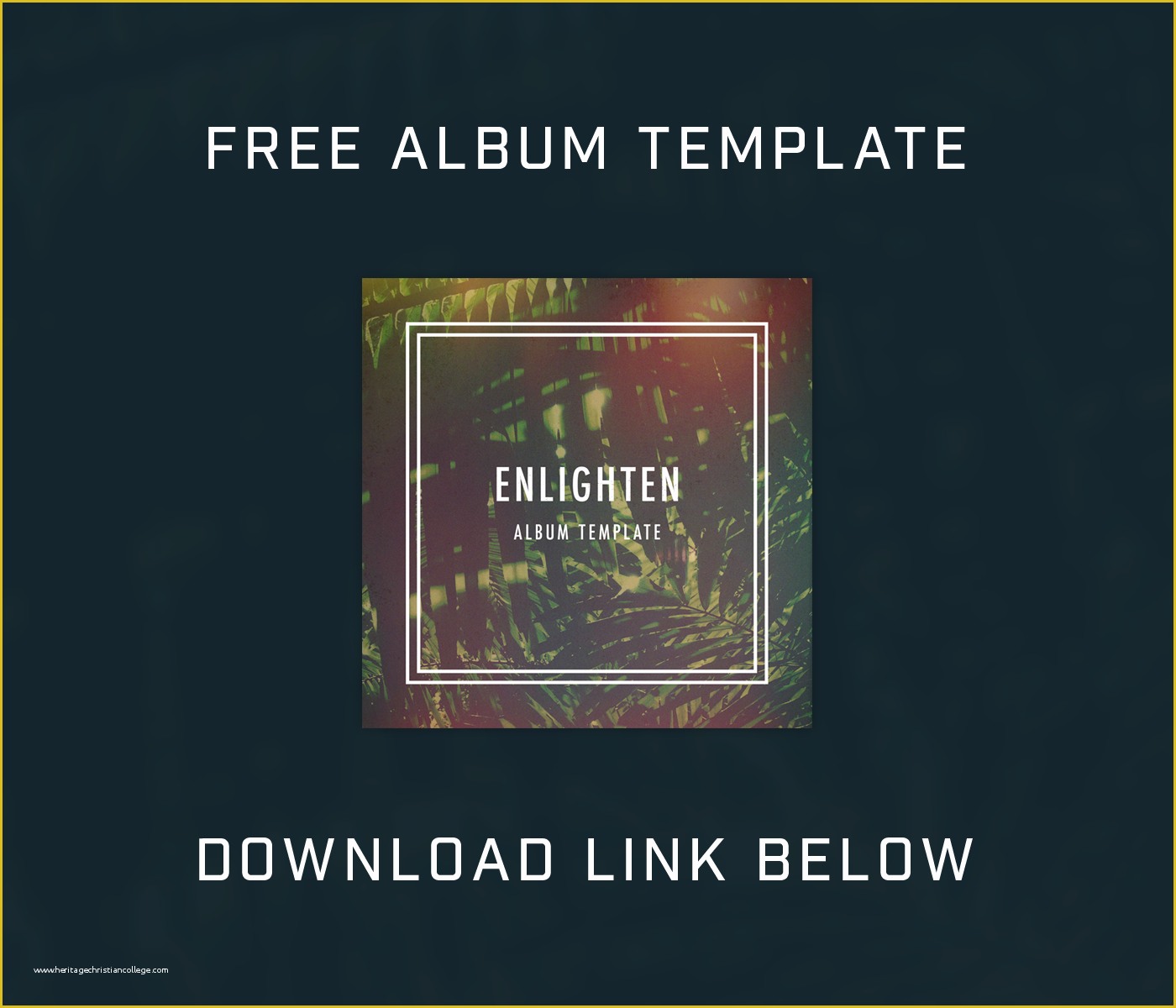Cd Cover Template Photoshop Free Download Of Free Shop Album Cover Template • Download now