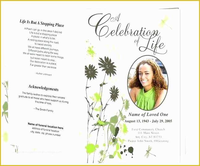 Celebration Of Life Cards Templates Free Of Celebration Of Life Program Template – Jfeventoso