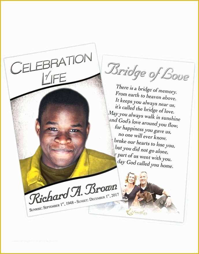 Celebration Of Life Template Free Download Of Celebration Life Templates Funeral Program Templates