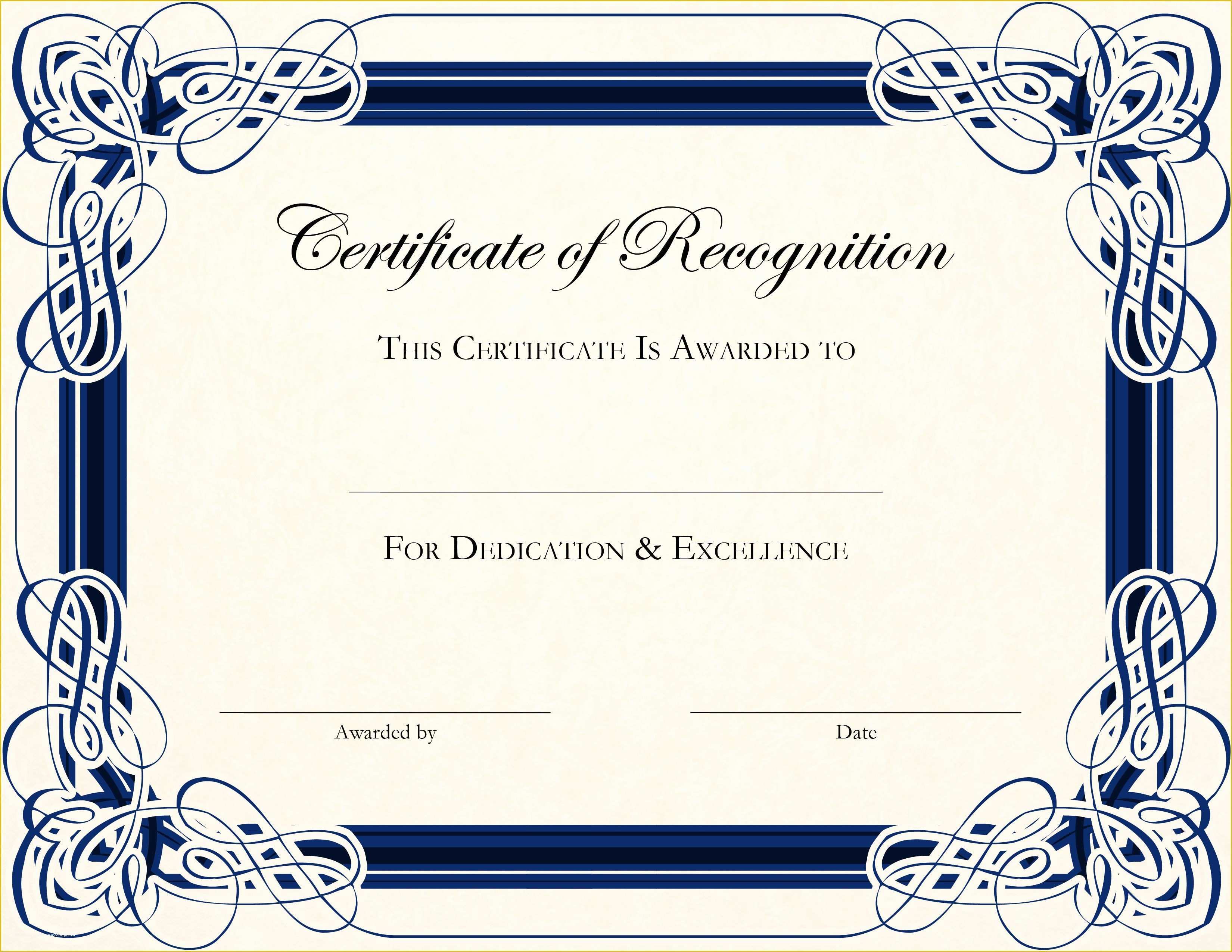 Certificate Of Recognition Template Free Of Pin by Suzanne Poliner On Lenny