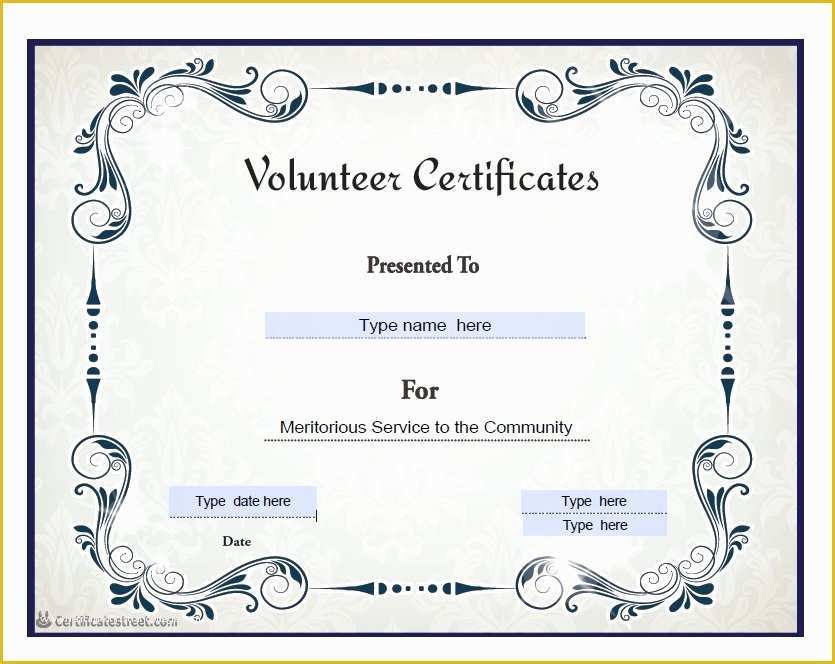 Certificate Of Service Template Free Of 50 Amazing Award Certificate Templates Template Lab