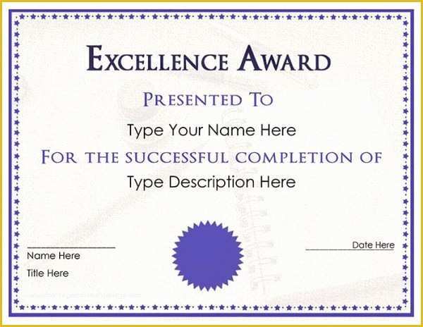 Certificate Templates Free Download Of Purple Certificate Template Free Word Doc