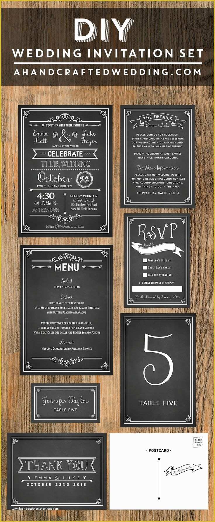 Chalkboard Invitation Template Free Of 584 Best Images About Free Printables Parties