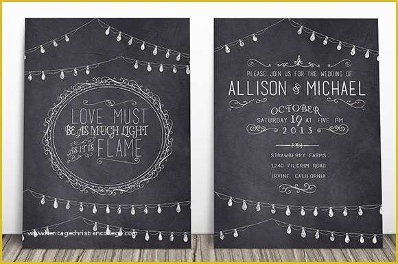 Chalkboard Invitation Template Free Of Chalkboard Invitation Template 43 Free Jpg Psd