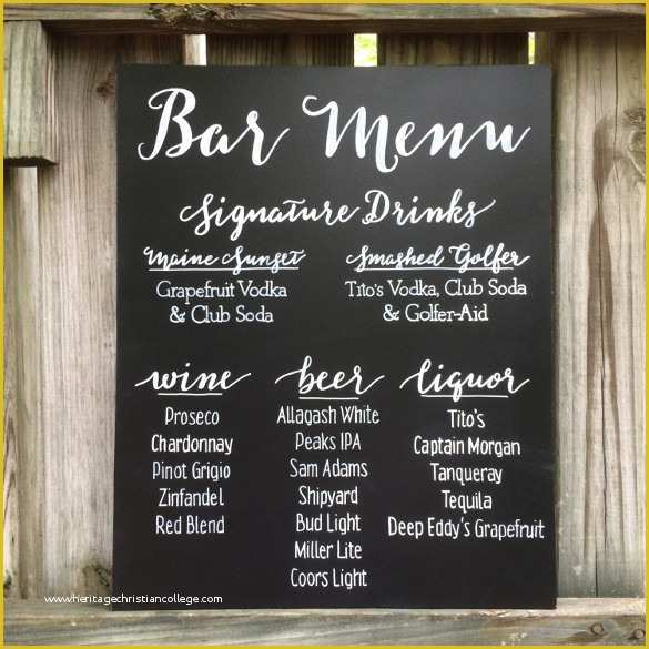 Chalkboard Menu Template Free Of Drink Menu Templates – 30 Free Psd Eps Documents