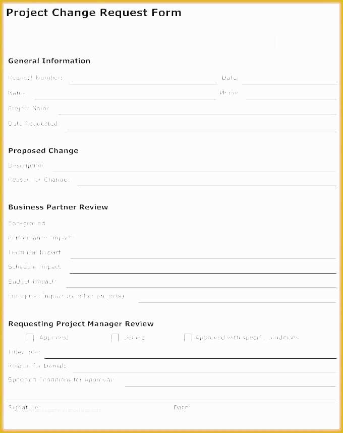 Change Management Template Free Of Change Request form Template – Ksckfo