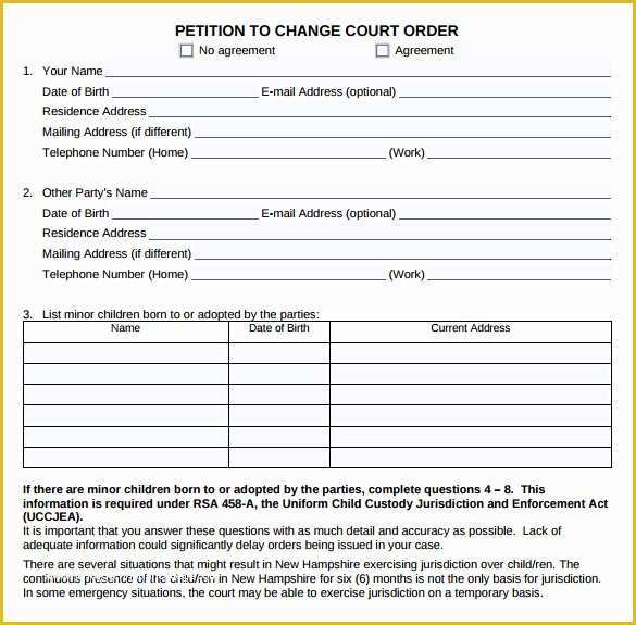 Change order Template Free Download Of 13 Change order Templates