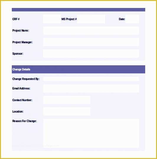 Change order Template Free Download Of 6 Free Change order Template Excel Exceltemplates
