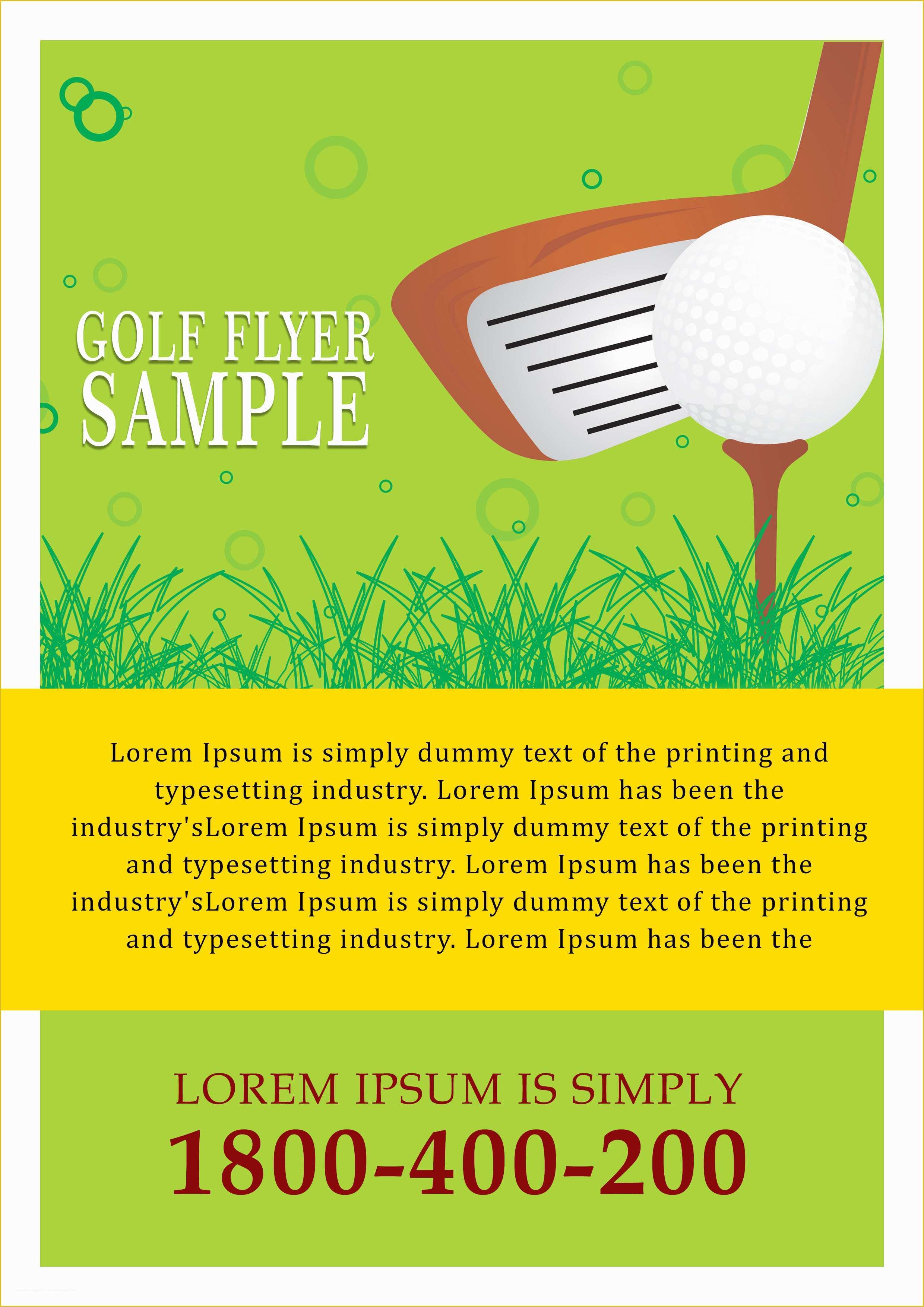 Charity Flyer Template Free Of 15 Free Golf tournament Flyer Templates Fundraiser