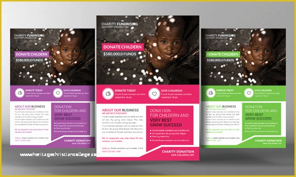 Charity Flyer Template Free Of 24 Charity Donation Flyers Psd Templates