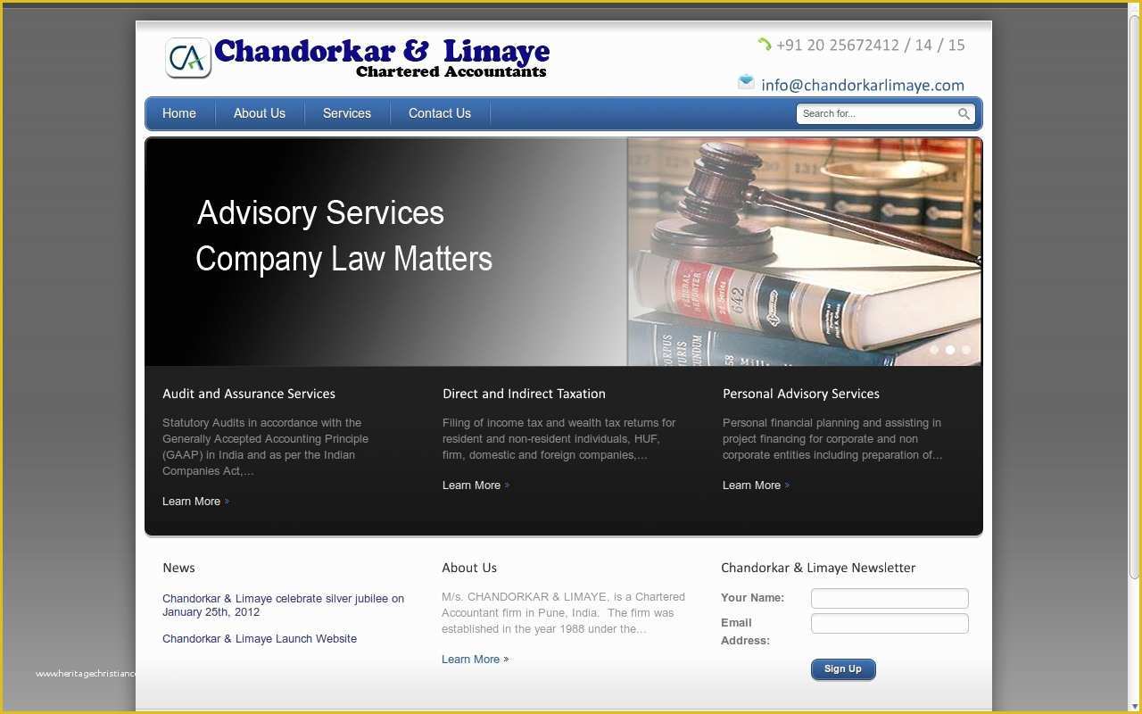 Chartered Accountant Website Templates Free Download Of Our Portfolio Services In London Mumbai Pune Nagpur