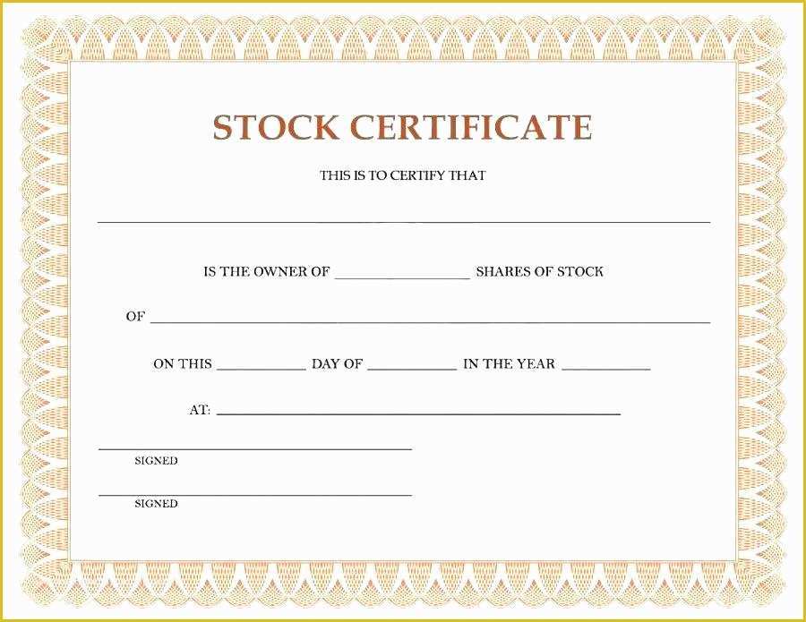 Chartered Accountant Website Templates Free Download Of Stock Certificate format – iso Certification