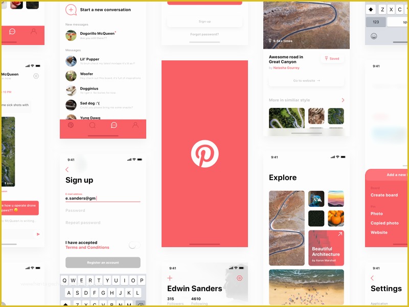 Chatting Website Template Free Download Of iPhone Ui Kit iPhone 6 Gui 6 Plus Mockup Templates Free