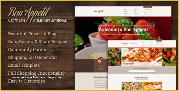 Chef Portfolio Template Free Of Bon Appetit