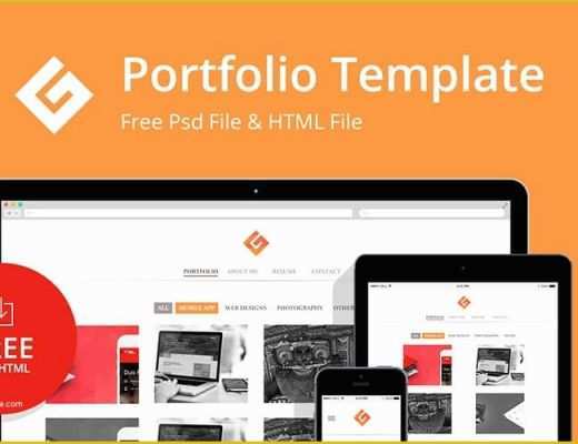 Chef Portfolio Template Free Of Free Portfolio Website Templates Psd Css Author