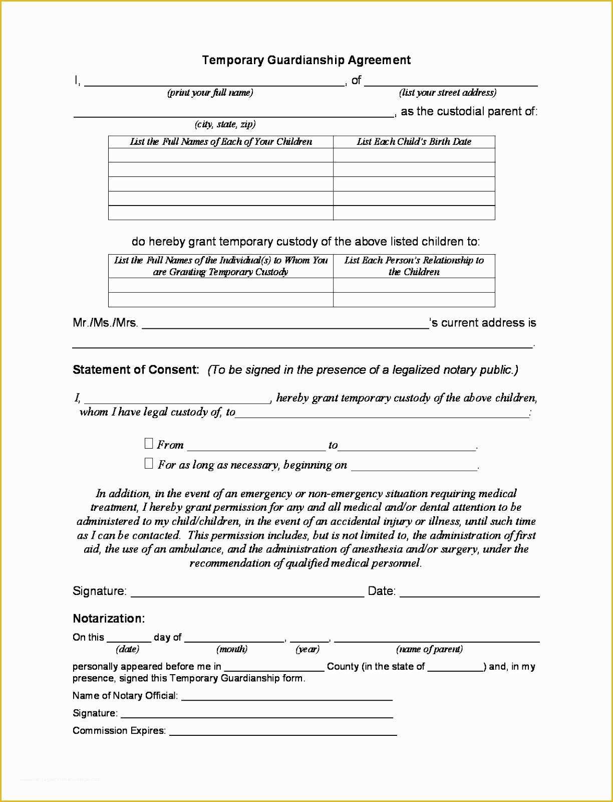 Child Care Contract Template Free Of 6 Child Care Agreement Template Tuuwi