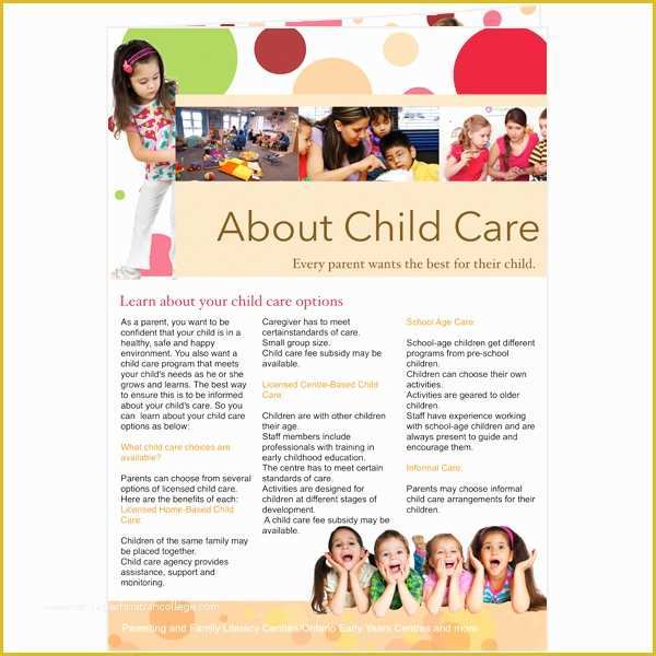 Childcare Newsletter Templates Free Of Newsletter Templates & Samples