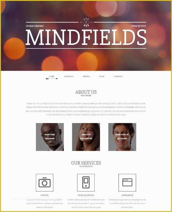 Children's Portfolio Template Free Of 36 Portfolio Website themes & Templates