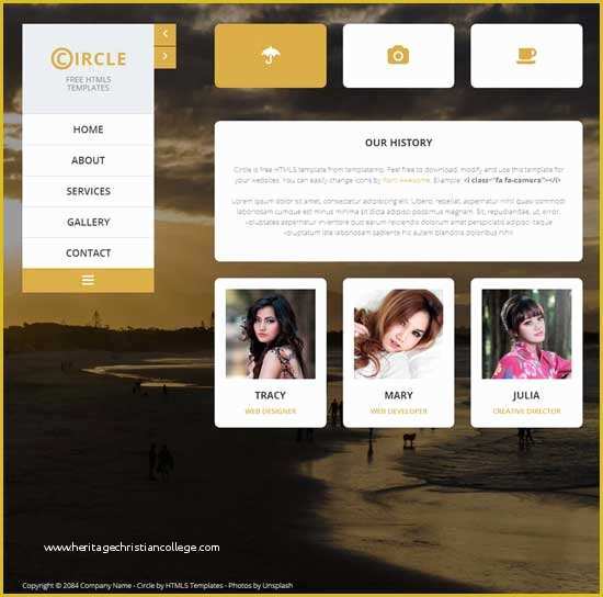 Children&amp;#039;s Portfolio Template Free Of 50 Free Responsive HTML5 Css3 Website Templates