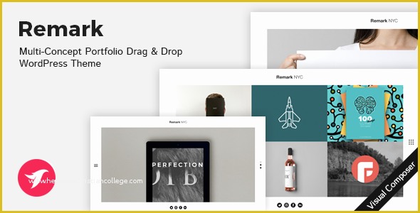 Children's Portfolio Template Free Of Remark Multi Concept Portfolio & Agency Wordpress theme