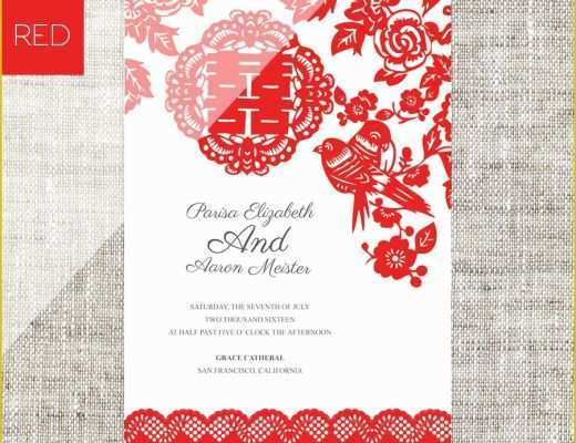 Chinese Wedding Invitation Template Free Download Of Diy Printable Editable Chinese Wedding Invitation Rsvp Card