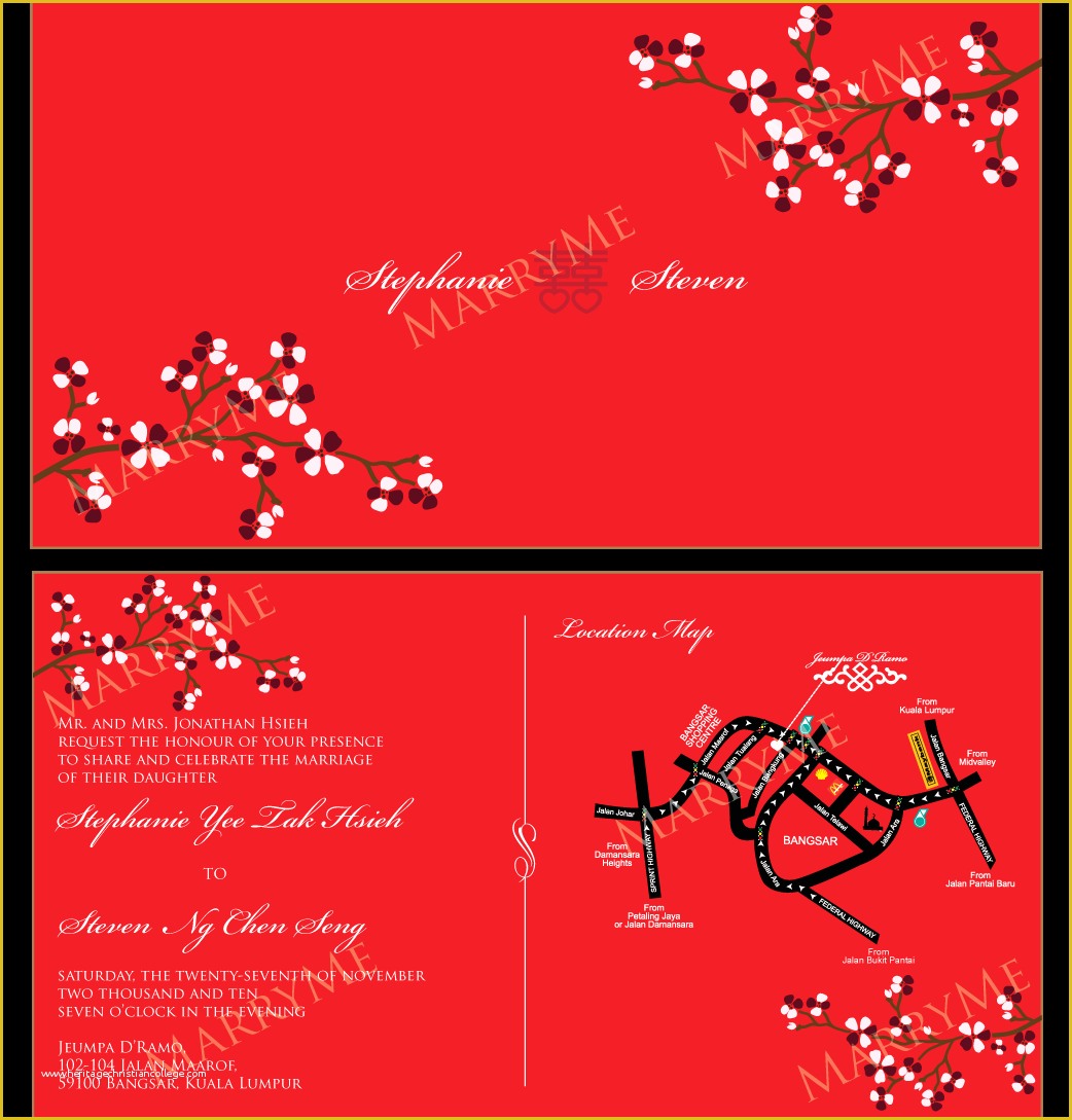 Chinese Wedding Invitation Template Free Download Of Tana S Blog November 2011