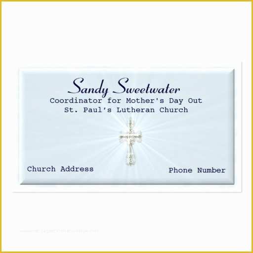 Christian Business Cards Templates Free Of Religious Business Card Template