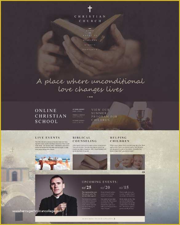 Christian Church Website Templates Free Download Of 31 Church Website themes &amp; Templates