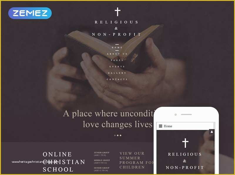 Christian Church Website Templates Free Download Of Christian Joomla Template