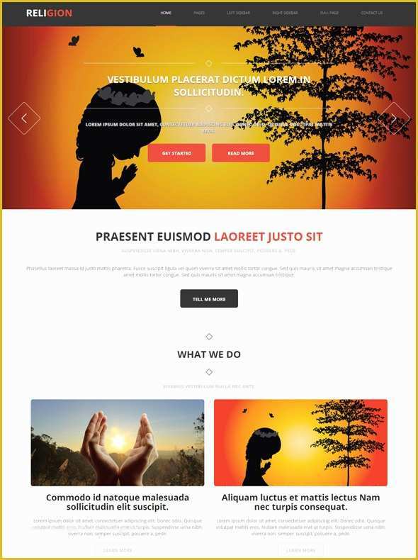 50 Christian Church Website Templates Free Download