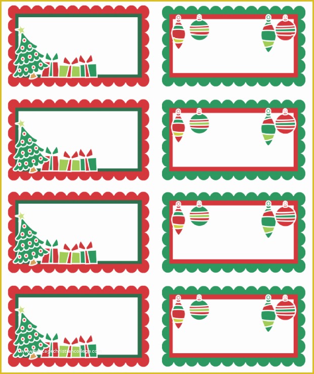 Christmas Address Labels Free Templates Of Christmas Labels Ready to Print