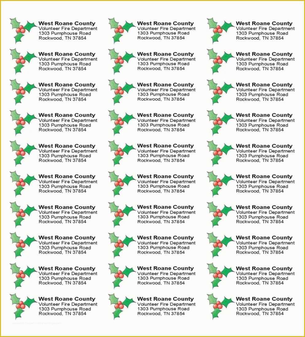 Christmas Address Labels Free Templates Of the Five Secrets You Will