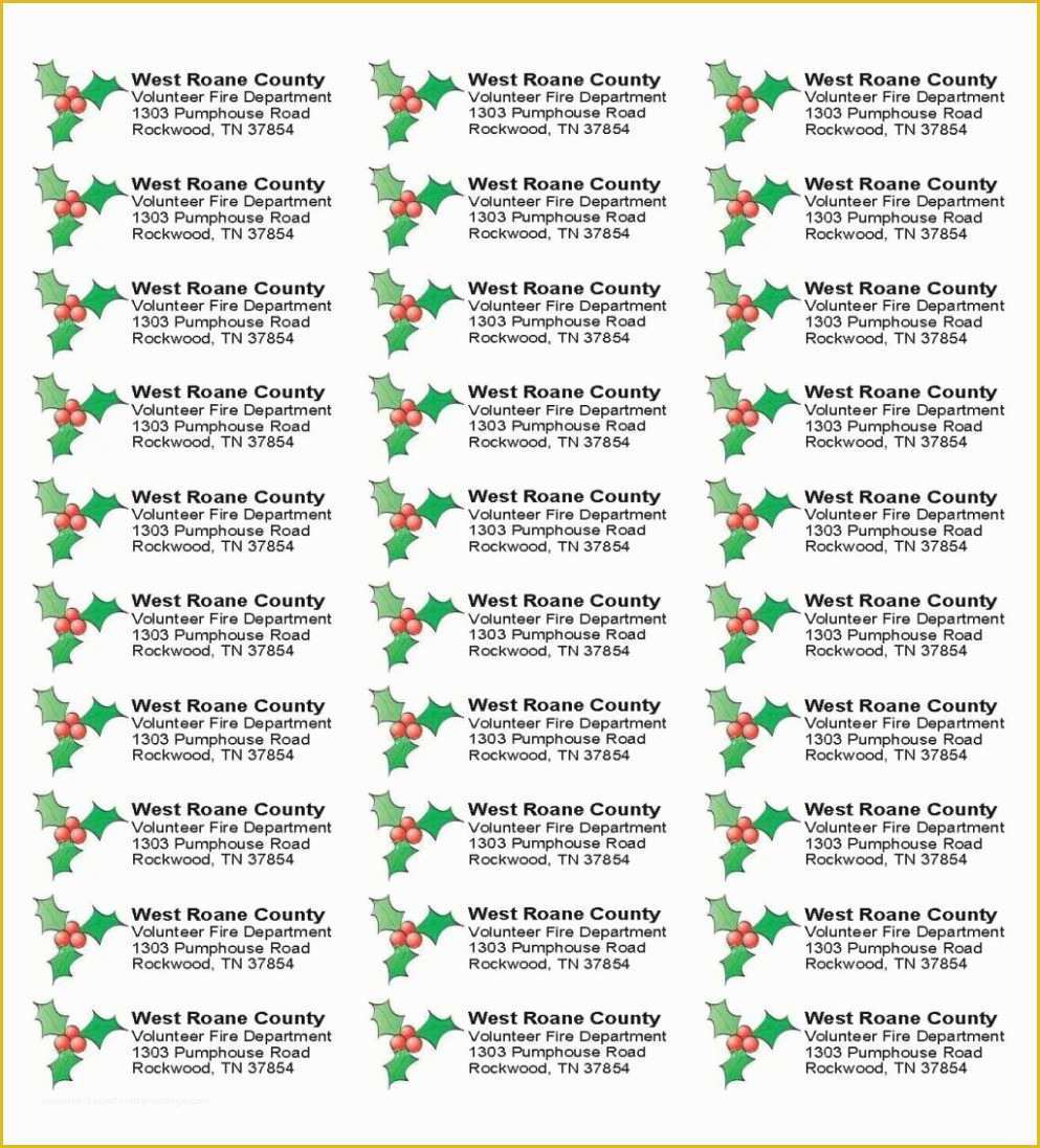 Christmas Address Labels Free Templates Of The Five Secrets You Will 