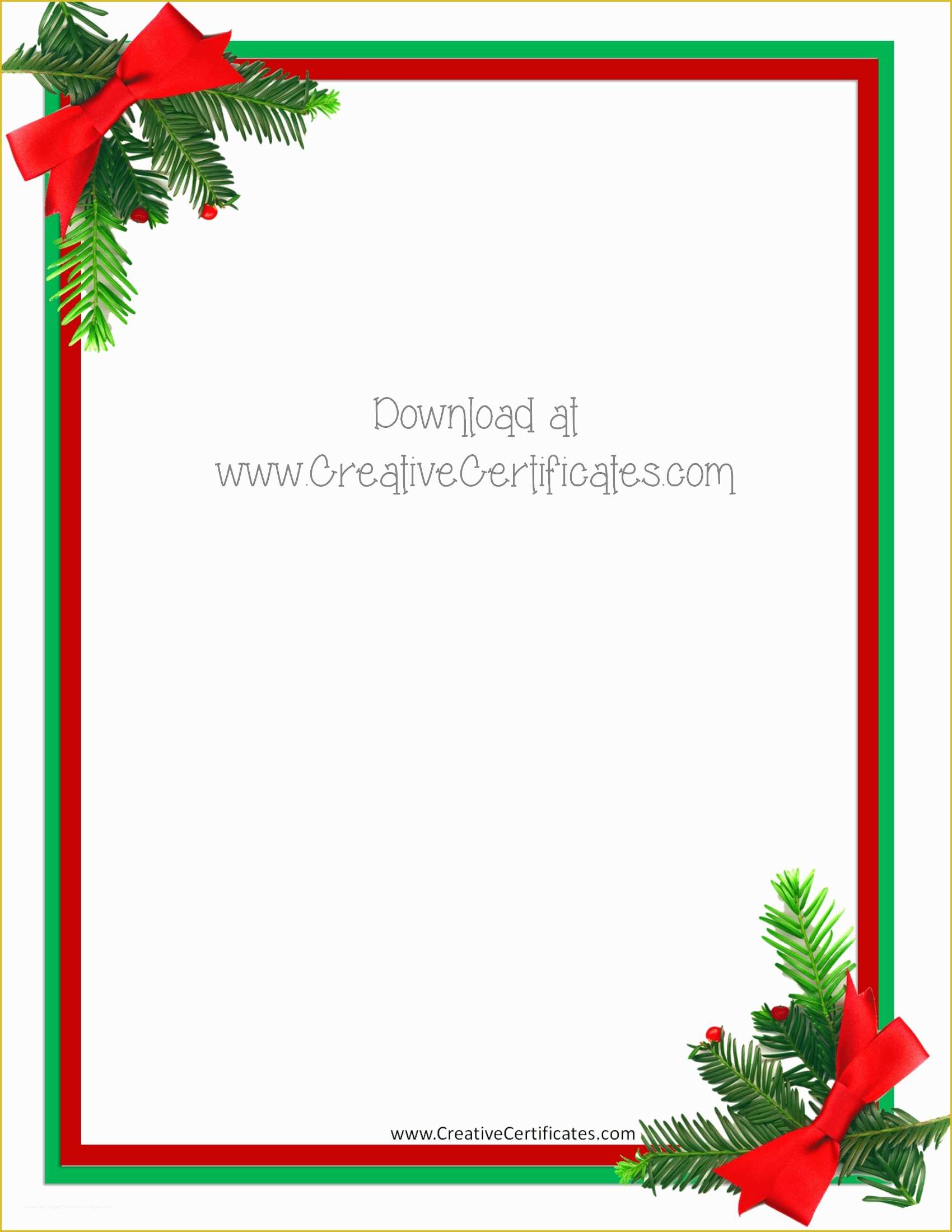 Christmas Border Templates Free Download Of Christmas Border No Watermark