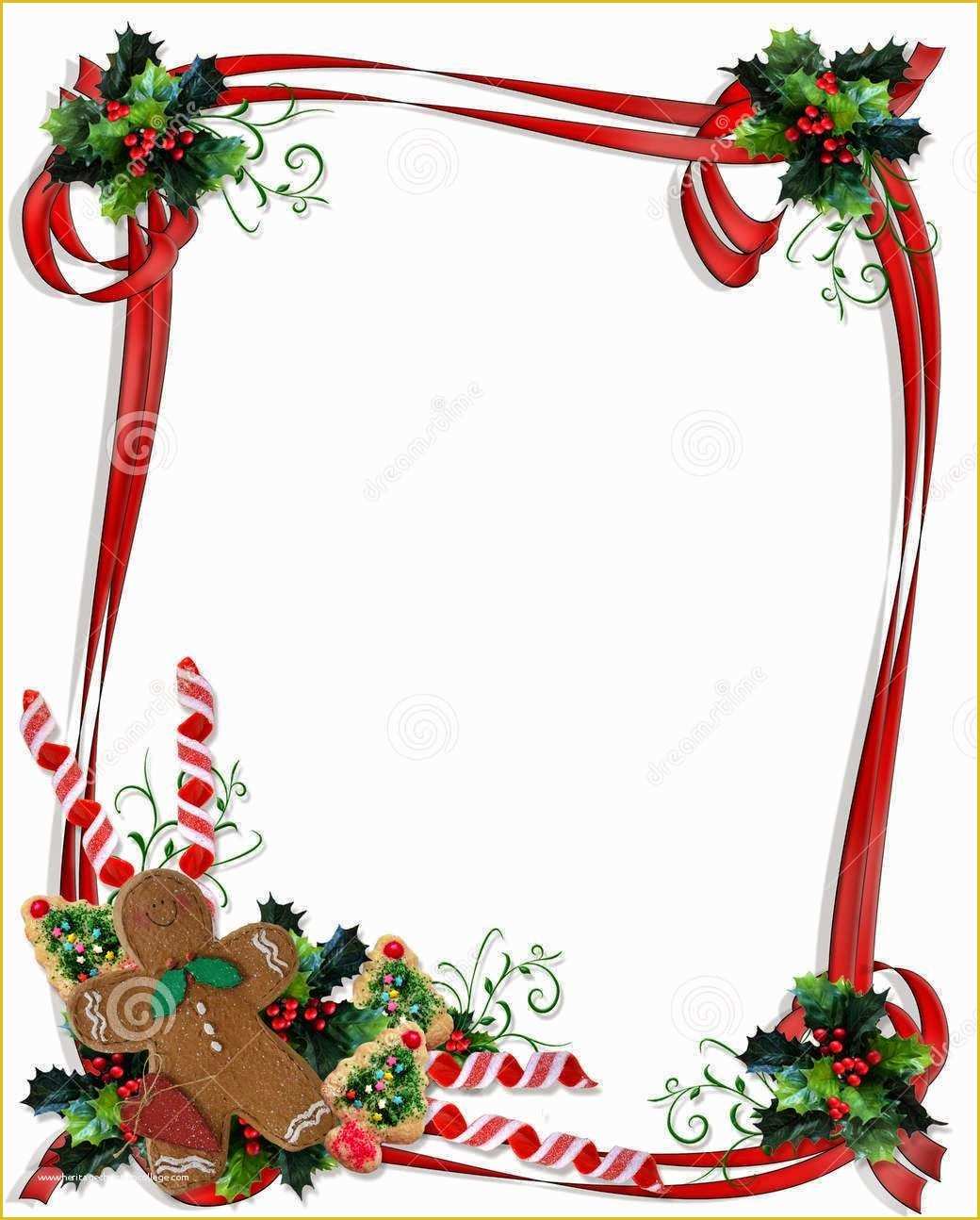 Christmas Border Templates Free Download Of Printable Christmas Clipart Borders Free Printable 360