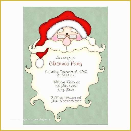 Christmas Card Invitation Templates Free Of 16 Best Images About Invitation Templates On Pinterest