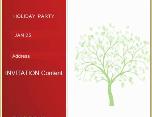 Christmas Card Invitation Templates Free Of Blank Christmas Invitation Templates Free – Fun for