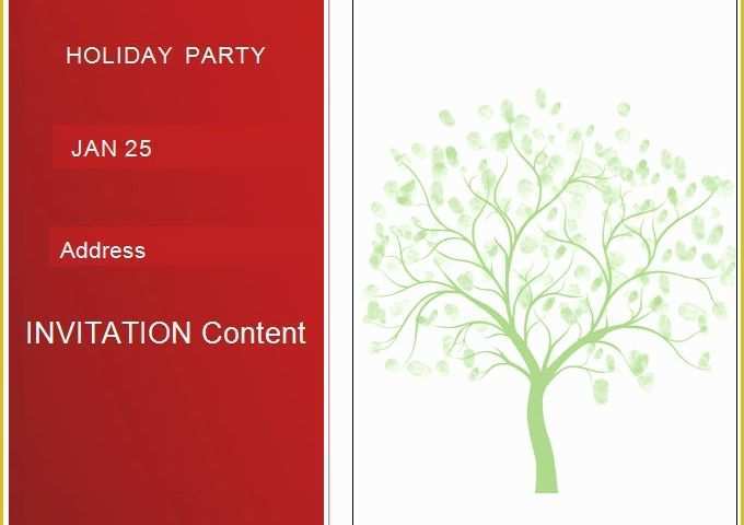 Christmas Card Invitation Templates Free Of Blank Christmas Invitation Templates Free – Fun for