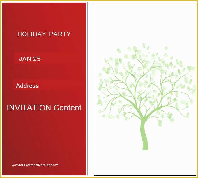 55 Christmas Card Invitation Templates Free