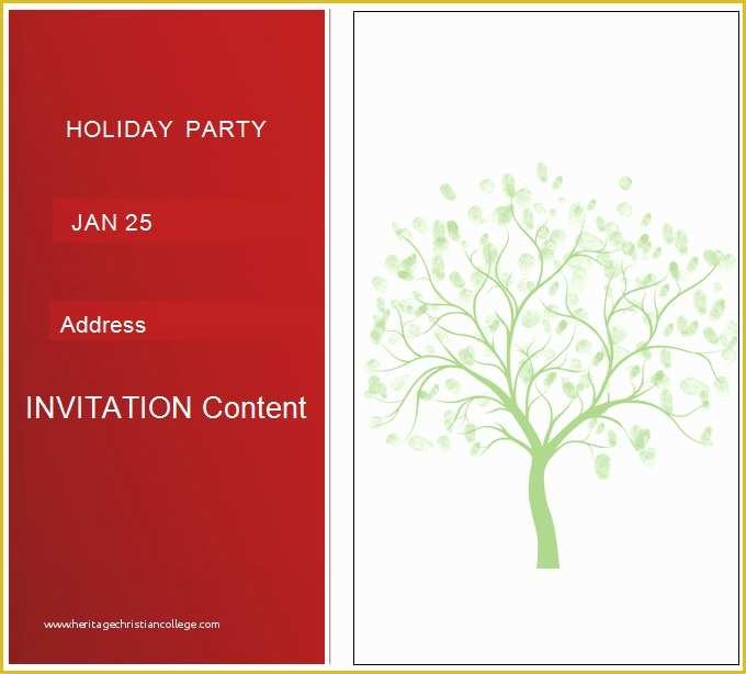 Christmas Card Invitation Templates Free Of Blank Christmas Invitation Templates Free – Fun for