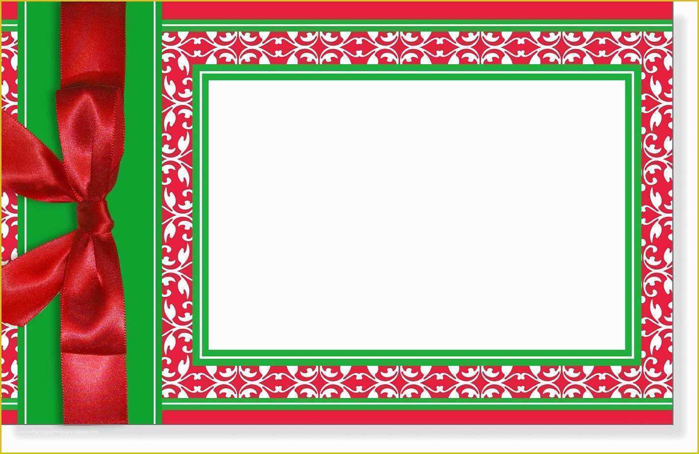 Christmas Card Invitation Templates Free Of Blank Party Invitations Design