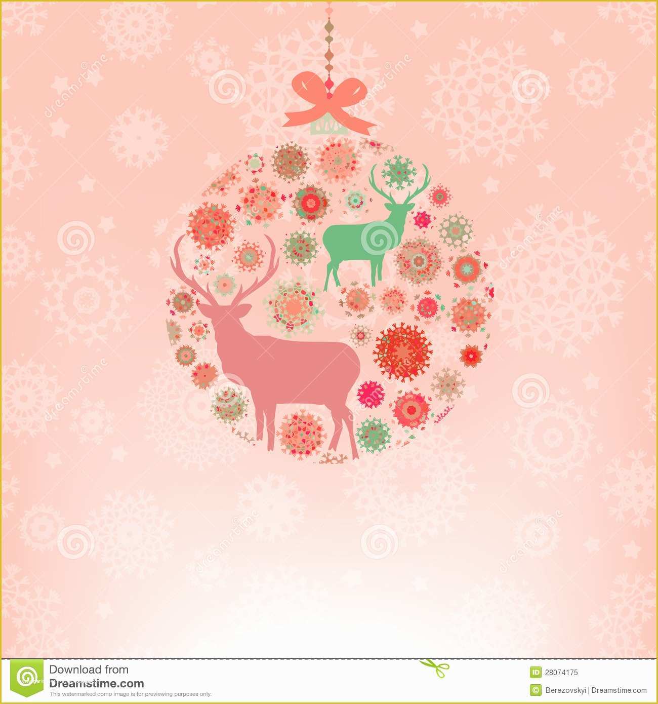 Christmas Card Invitation Templates Free Of Christmas Invitation Card Template Eps 8 Stock Vector