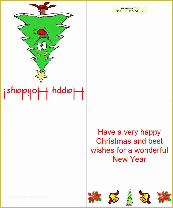 Christmas Card Print Templates Free Of 6 Best Of Cute Christmas Cards 