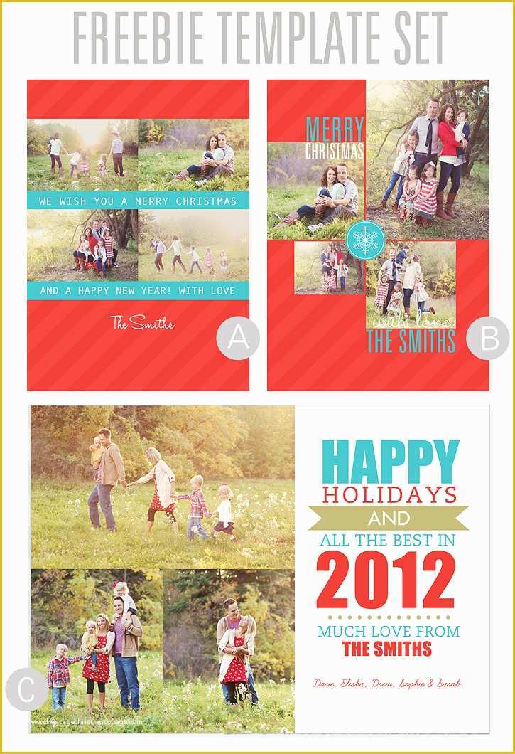 Christmas Card Print Templates Free Of Diy Cards Using Digital Templates