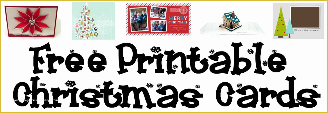 Christmas Card Print Templates Free Of Free Printable Christmas Card Templates – Allcrafts Free