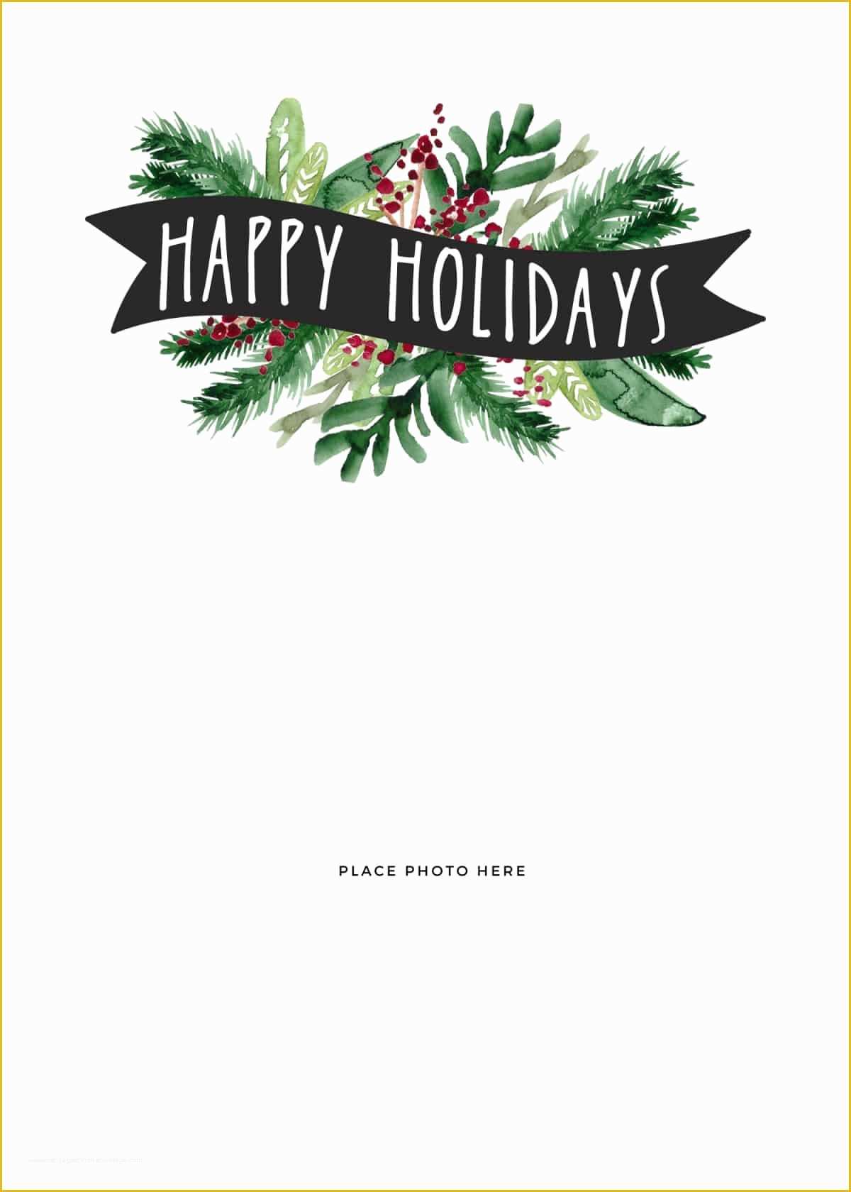 Christmas Card Print Templates Free Of Make Your Own Christmas Cards for Free somewhat